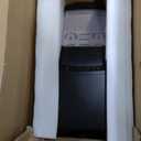 EUHOMY Nugget Ice Maker Countertop, Max 34lbs/Day, 2 Way Water Refill, Self-Cleaning Pebble Ice Maker Machine with 3Qt Reservoir, Ideal for Home, Office, Bar, and Party. (Silver) (Stainless Steel Sliver)