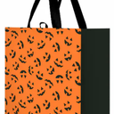 Halloween Jacko-Lantwrn Reusable Tote Bag's - 5 Pack