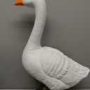 23 Inch Large Porch Goose Statue with Removable Hat and Bandana