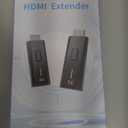 2026 Upgraded Wireless HDMI Transmitter and Receiver 328FT/100M, 4k Decode 1080P Output, Plug & Play Portable 2.4g/5g, Wireless Hdmi Extender Kit to Monitor from Laptop/PC/Projector/TV Box (Black)