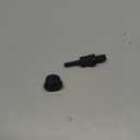 Astro Pneumatic Tool 1442-8/32A Mandrel and Nose Piece, Black