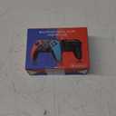 Wireless Switch Controller for Nintendo Switch/Switch 2/Lite/OLED Controller, Switch Controller with a Mouse Touch Feeling on Back Buttons, Extra Switch Pro Controller with Wake-up,Programmable, Turbo Function (Red+Blue)