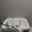 Catit Airsift Jumbo Hooded Litter Pan, Warm Gray/White - Privacy and Easy Access for Cleaning - Ideal for Larger or Multiple Cat Households