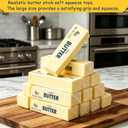 Butter Squishy, Squeeze Toys, Squishy Butter, Realistic Butter Stick Soft Squeeze Toys (Butter-2PCS)