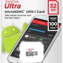 SanDisk Ultra 32GB UHS-I/Class 10 Micro SDHC Memory Card With Adapter - SDSDQUAN-032G-G4A
