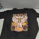 Oversized Country Music T-Shirt Women Crew Neck Summer Short Sleeve Oversized Rock Band Tee Tops, Small
