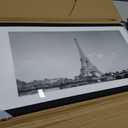 upsimples 12x24 Picture Frame, Display Pictures 10x20 with Mat or 12 x 24 Without, Wall Hanging Poster Frames, Black, 1 Pack