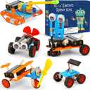 STEM Science Kits for Kids 8-12, Robotics Robot Building Car Kit STEM Toys for Boys Robots Craft 8-10, Science Activities Experiment Engineering Project Electronics 8 10 12 14 Year Old Boy Gifts