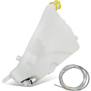 For Dodge Ram 1500/2500/3500 1999-2002 Windshield Washer Tank | w/ Shield Washer Tank | w/ Sensor Reservoir/Cap/Pump/Level Sensor Assembly | CH1288203 | 5066540AA-PFM