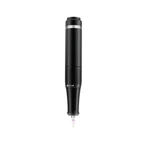 (Need Host) Electric Nail Drill Pen, 40000RPM Handle Handpiece Polishing Machine Part Replacement Aluminum Alloy, Electric Nail File DC Connector for Manicure Pedicure Machine Accessory Tool (Black)