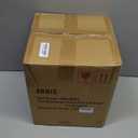 ARNIS Modern Planter Pots, Set of 2 Round Large Planters with Stand, Decorative Planters, Metal Pots with Drainage Holes for Living Room, Office, Garden or Balcony, 8.25 &10.5 Inch, Black & Gold