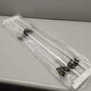 BABELIO Metal Baby Gate Extender, 5.5inch (14cm) White Baby Gates Extension Extra Wide Accessories for Stairs & Doorways, NO Need Tools NO Drilling, 30" Tall