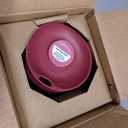 Owala SmoothSip Slider Stainless Steel Insulated Travel Mug with handle, 100% Leak Proof, For Hot and Cold Drinks, Travel Friendly with Sliding Lock Lid, 24 oz, BPA Free, Leak Proof, Black Cherry