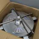 14" Pressure Washer Surface Cleaner with 4 Wheels - Stainless Steel Surface Cleaner for Pressure Washer Attachment for Concrete, Patio, Sidewalk, Deck and Driveways - PWS14 (14 INCH SILVER)