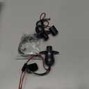 2X Amber Led Angel Eye Headlight Halo Ring Daytime Light Drl Canbus Bulb for E90 E91 3 Series