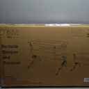 Larex Baby Bassinet, 3 in 1 Bassinets Bedside Sleeper Crib Sleeper for Newborn, Portable Crib Adjustable 7 Height Bedside Bassinet with Mattress and Movable WheelsBreathable Mattress&Mesh(Dark Grey)