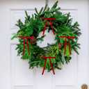 3 x 24 Pcs Velvet Christmas Tree Bows Velvet Bows for Christmas Tree Pre-Cut Ribbon for Xmas Tree, Garland Decor, Wreath, Gift Decorations (5x7 Inches, 3/8" Wide - Red)