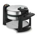 Cuisinart Round Flip Electric Belgian Waffle Maker, Stainless Steel