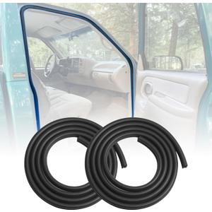 Front Door Seals Weatherstrip Pair 1AWSK00228 Compatible with Su-burban K1500 K2500 K3500 C1500 C2500 C3500 Bla-zer Ta-Hoe Yu-kon Esca-Lade 1988-2000 Replaces OE 1590111 G3009