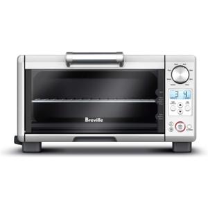 Breville BOV450XL Mini Smart Countertop Oven and Toaster Oven, Small, Brushed Stainless Steel