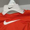 Nike Baby Dri-FIT Swoosh Logo T-Shirt and Mesh Shorts 2-Piece Outfit Set (Red), 18M