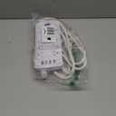 6FT Surge Protector Power Strip, Nuetsa Extension Cord with 8 Outlets and 4 USB Ports, 6 Feet Power Cord (1625W/13A), 2700 Joules, ETL Listed, White