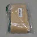 FireKylin Resealable Stand Up Pouches with Zipper 100 PCS, 4.7" x 7.9", Paper Bags, With Window, Clear Fornt Pouches, Food Storage, Brown