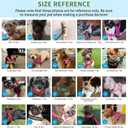 SlowTon No Pull Small Dog Harness and Leash Set, Puppy Soft Vest Harness Neck & Chest Adjustable, Reflective Lightweight Harness & Anti-Twist Pet Lead Combo for Small Medium Dogs (Fuchsia, XXS)
