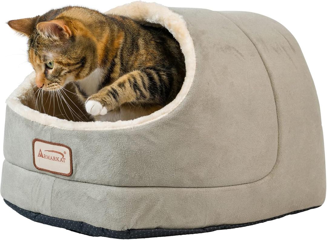 Armarkat Sage Green Cat Bed Size, 18-Inch by 14-Inch