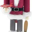 Clever Creations Pilot 15 Inch Traditional Wooden Nutcracker, Festive Christmas Dcor for Shelves and Tables
