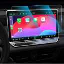 CDEFG For 2025 2026 Volkswagen Tiguan Screen Protector - 15 Inch 9H HD Tempered Glass - VW Tiguan SEL R Line Touchscreen Accessories