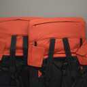 Extra Wide Stadium Seats With Back Support 2 Pack, Exclusive "Sofa Style" Design Thick Bleacher Chairs With Back and Cushion, 6 Reclining Positions - Ultimate Comfort for Sports Events (Red, 25")