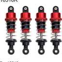 MJX 1/16 16210 16209 16208 Shock Absorbers Front Rear Hydraulic Shock Absorbers RC Car Stock Space Parts 16500R 16510R (4Pcs 16510R)