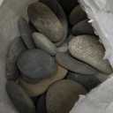 25Pcs River Rocks for Painting, 2-3 Inch Flat Smooth Rocks to Paint, Natural Craft Stones for Kids & Adults Art Projects, Bulk Painting Rocks