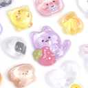 3D Cute Stickers 10 Sheets | 450+ Bulk Pack, Japanese Kawaii Puffy Sticker for Water Bottles Phone Cases Laptop, Bullet Journal, Gifts Prizes