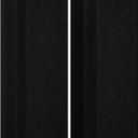 6 PCS Self-Adhesive Acoustic Panels, 47.2" x 11.8" x 0.4" Sound Acoustic Treatment Panels, High Density Sound Proof Panels for Home Theater and Office - Black