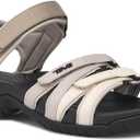 Teva Women's Tirra Sandal, Black/Birch Multi, 8.5