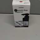 Automatic Soap Dispenser Foaming Touchless: 9oz White Plastic - Rechargeable Electric Smart Auto Foam Soap Dispenser - Hand Dish Bathroom Kitchen