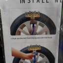 Snow Tire Chains for Car SUV Pickup Trucks, Universal Car Snow Chains, Snow Traction for Tires, Fit for Tire Width 195 205 215 220 225 235 240 245 255 265