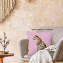 Pink Cheetah Throw Pillow Covers 18x18, Trendy Leopard Preppy Home Decor Pillow Cases for Teen Girls Dorm Room Bedroom Living Room, Retro Decorative Square Pillowcases for Couch Bed Sofa