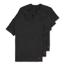 POLO RALPH LAUREN Men's Slim Fit Cotton Crew Shirts (Large, Black)