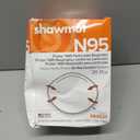 Shawmut Protex™ N95 Mask, Made in the USA NIOSH Approved, Particulate Respirators, Protective Face Mask for Dust, Construction, Medical, 1 Pack of 20 (Approval Number TC-84A-9295 / Model SR9520), 1 Count