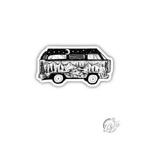Vinil Sticker FM013, 4 Pack