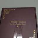 Photo Album 4x6 200 Photos, Genuine Leather Photo Albums with Writing Space with 30 Writing Paper, Travel Family Wedding Kids Graduation Ultrasound Baby Picture Album Scrapbook Photo AlbumLOVE (Heart)