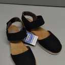 Skechers Women's, BOBS Desert Kiss - Sun Shining Sandal (6.5, Black)