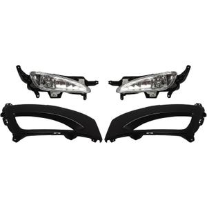 922012T010 Pair Front Bumper Fog Lights Compatible with 2011-2013 Optima w/Left and Right Fog Lamp Cover 922022T010 865512T000 865522T000