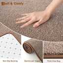 Keeko Round Area Rug 5ft for Living Room Bedroom,Soft Washable Circle Rug