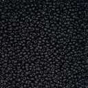 Czech Glass Seed Beads 11/0 Opaque Black Matt - 23Gram Vial of DIY Jewelry Making Beads Preciosa (Jablonex)