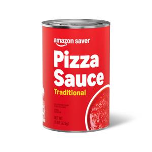 Amazon Saver, Traditional Pizza Sauce, 15 Oz (Previously Happy Belly)