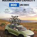 Wonderdriver 300lbs Lockable Roof Rack Cross Bars Compatible with Chevy Chevrolet Blazer 2019-2026 (Not for Blazer EV), Heavy Duty Aluminum Roof Rails Crossbars Cargo Canoe Black Rooftop Luggage.